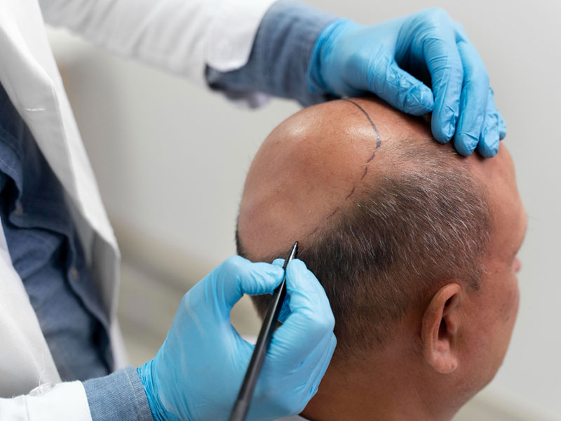 Hair transplant treatment